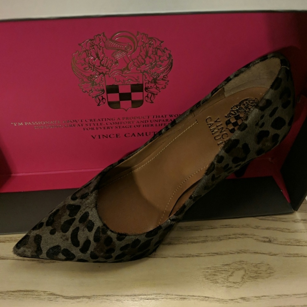 Vince Camuto Dusk Leopard Heel